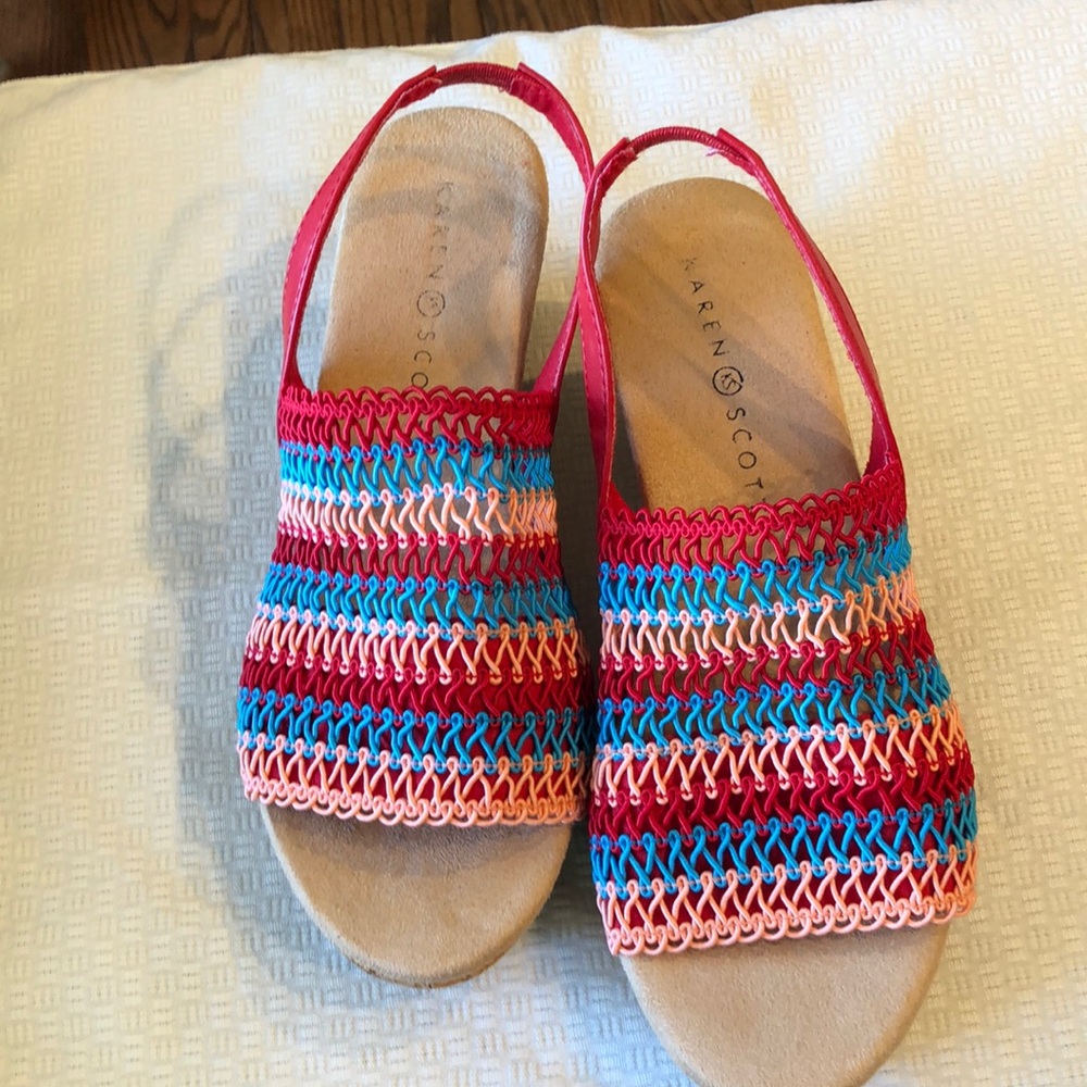 Karen Scott sandals. 7 med